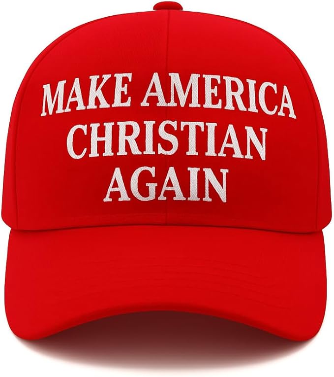 Christian Faith Cap – Make America Christian Again – Adjustable Red Hat