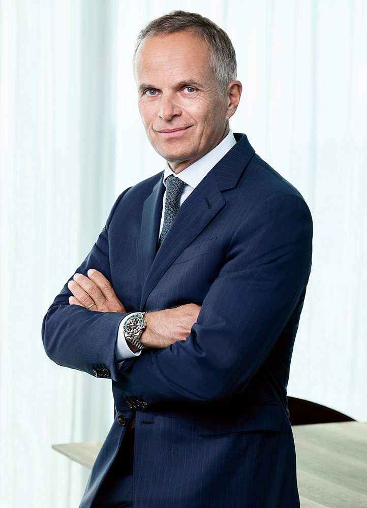 Jean-Frédéric Dufour, CEO of Rolex