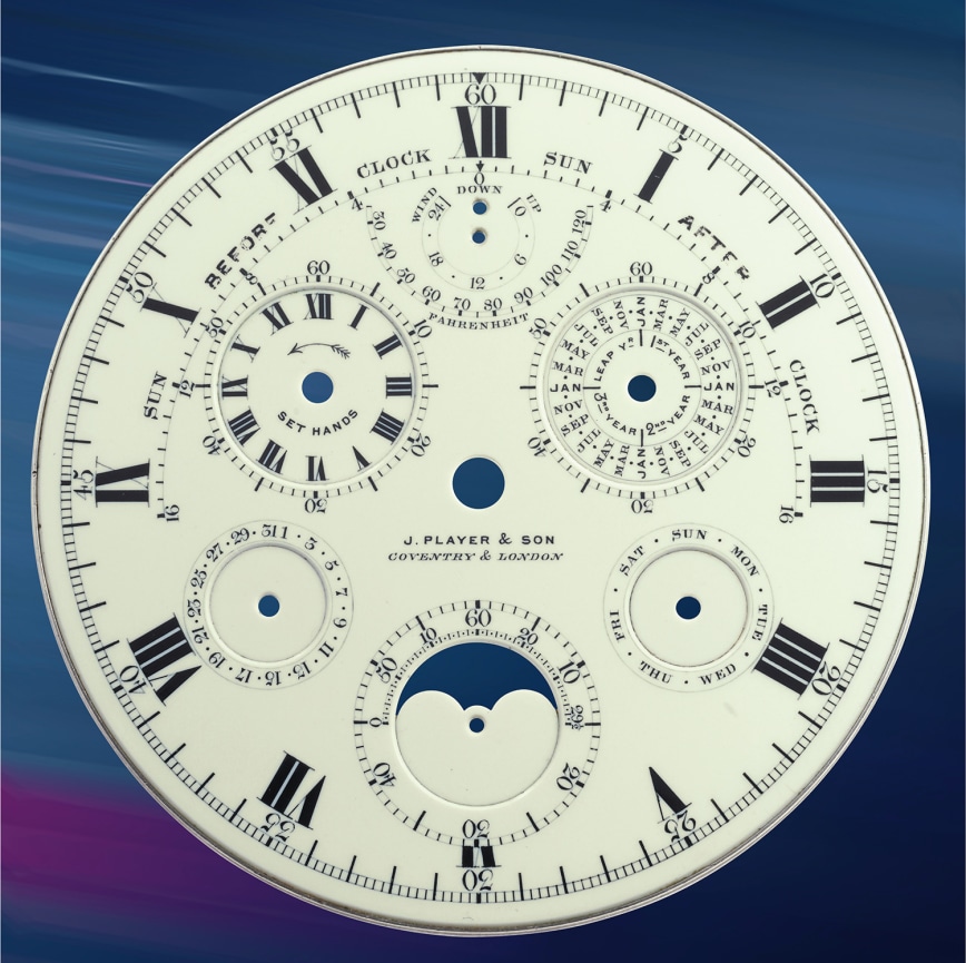 Side and case detail of the Hyper Complication