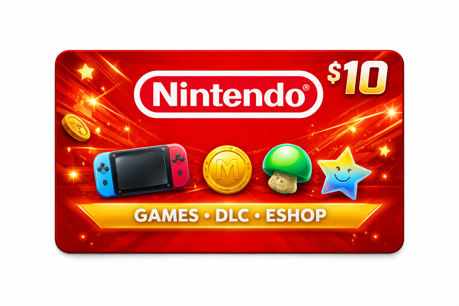 Nintendo 10 USD