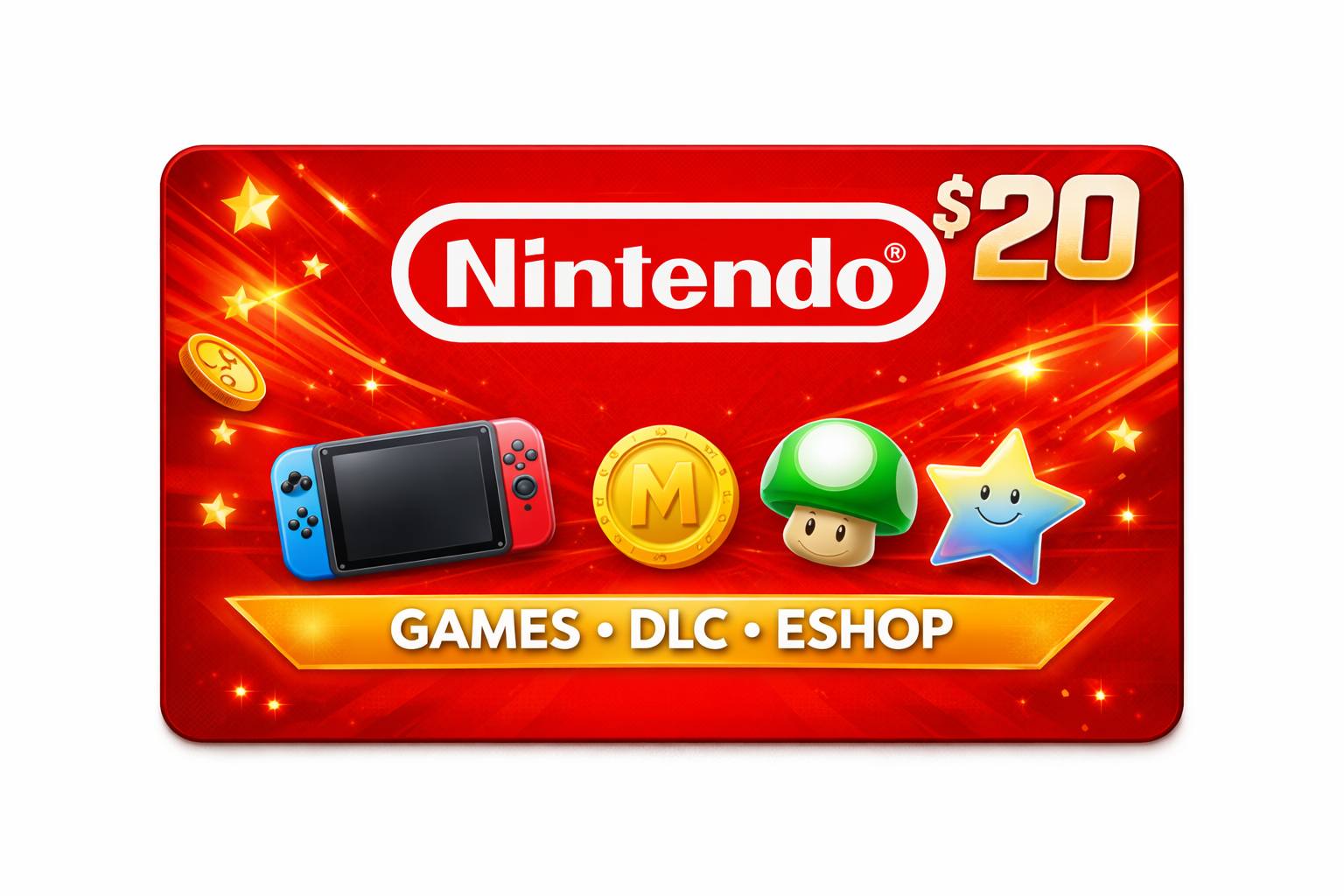 Nintendo 20 USD