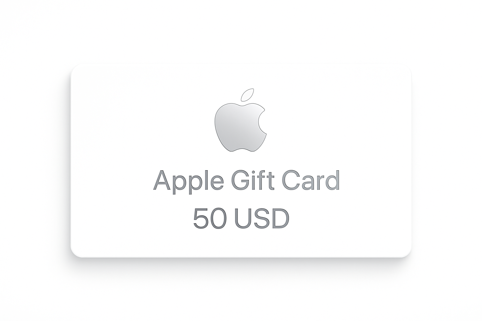 Apple 50 USD