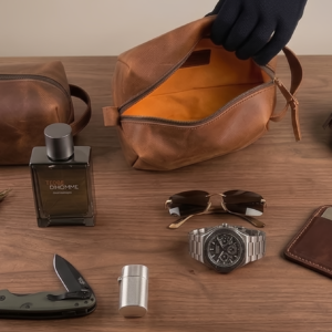 Praxor Leather Travel Case - Image 5