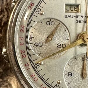 Baume & Mercier Genève · Triple Calendar Chronograph · Valjoux 72C · Circa 1950s - Image 2