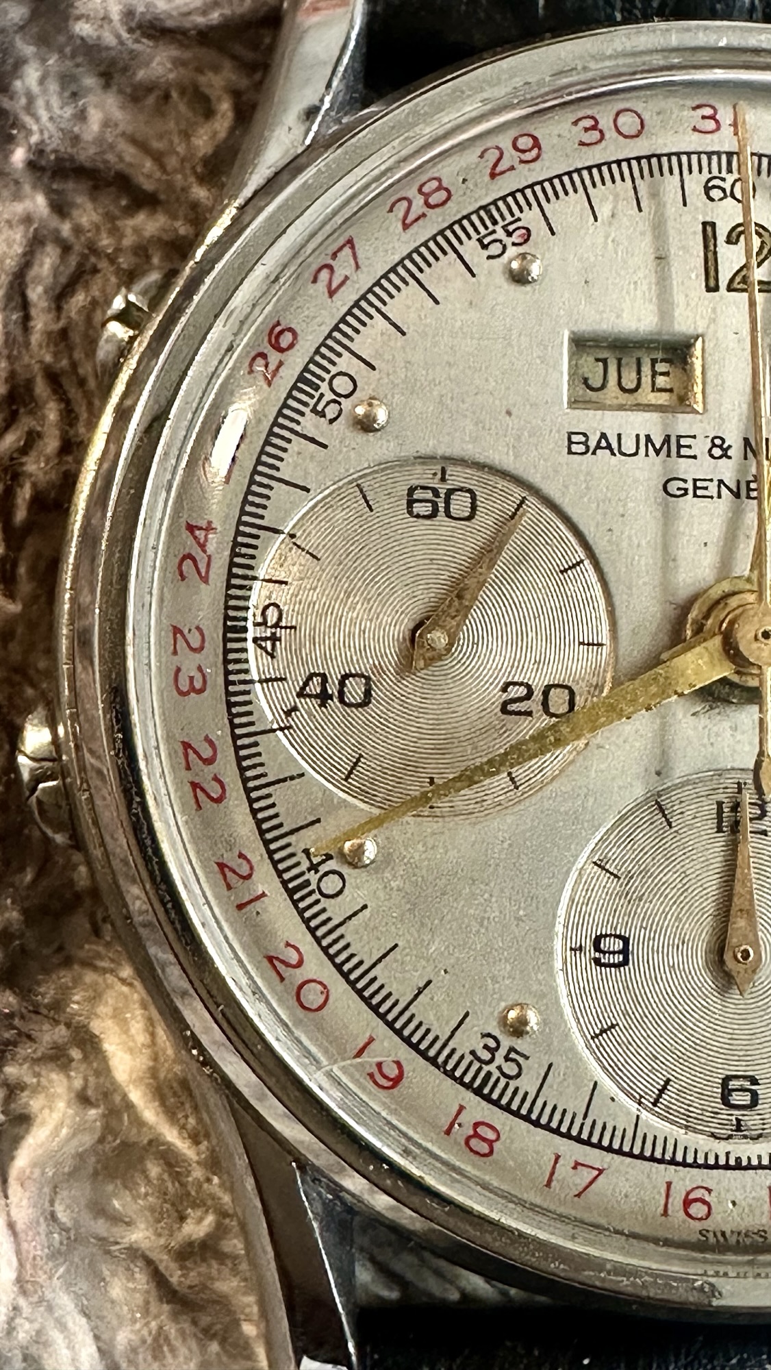Baume & Mercier Genève · Triple Calendar Chronograph · Valjoux 72C · Circa 1950s - Image 2
