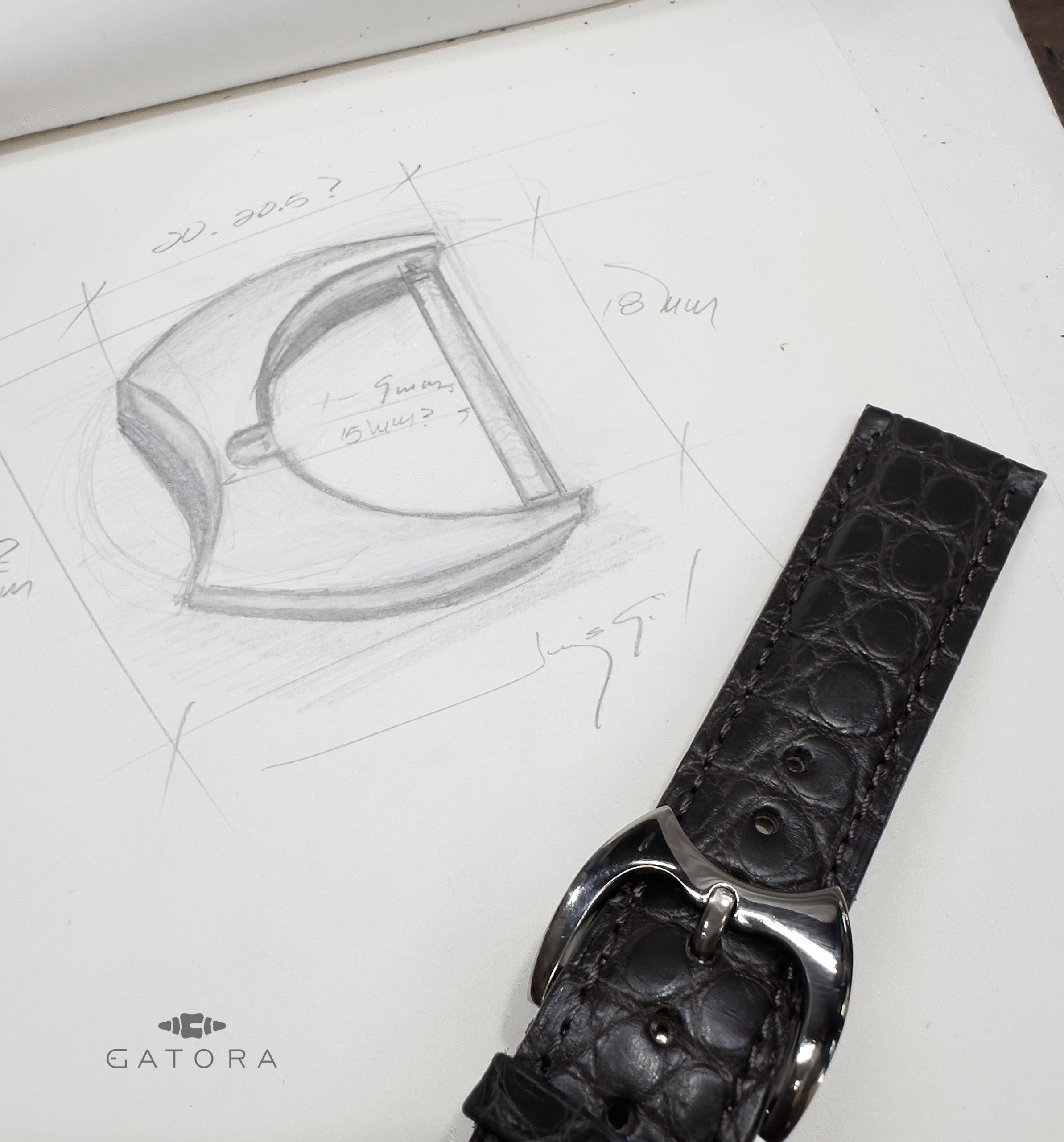 Development of the GATORA Caiman Crest buckle